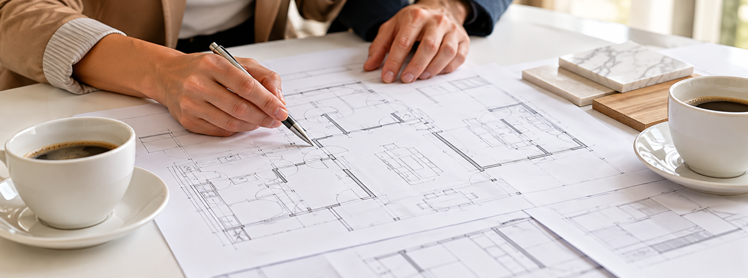 Planning project scope over drawings