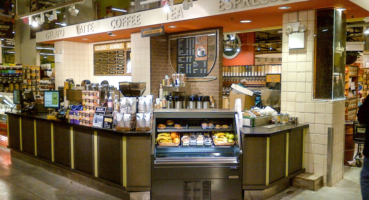 Coffee bar in major grocery store chain: Greenbuild Construction Group
