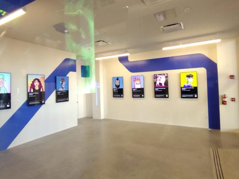 Art Gallery Interior, commercial construction, Greenbuild CG