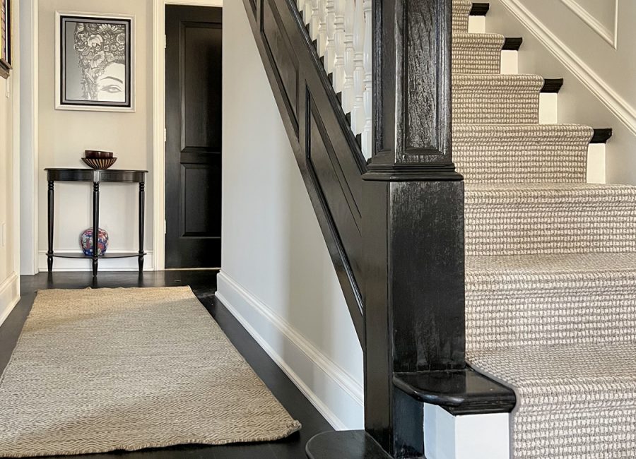 Wooden Staircase and Bannister, Ditmas Park, Brooklyn, NY, Greenbuild CG